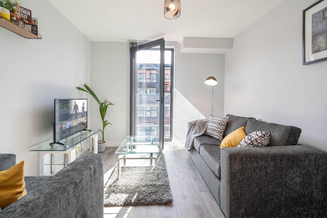New Build - 2 Bed Snug Modern Apartment - Juliet Balcony - Roof Top Terrace - Digbeth, Birmingham City Centre - Free Netflix & Smart Tv Экстерьер фото