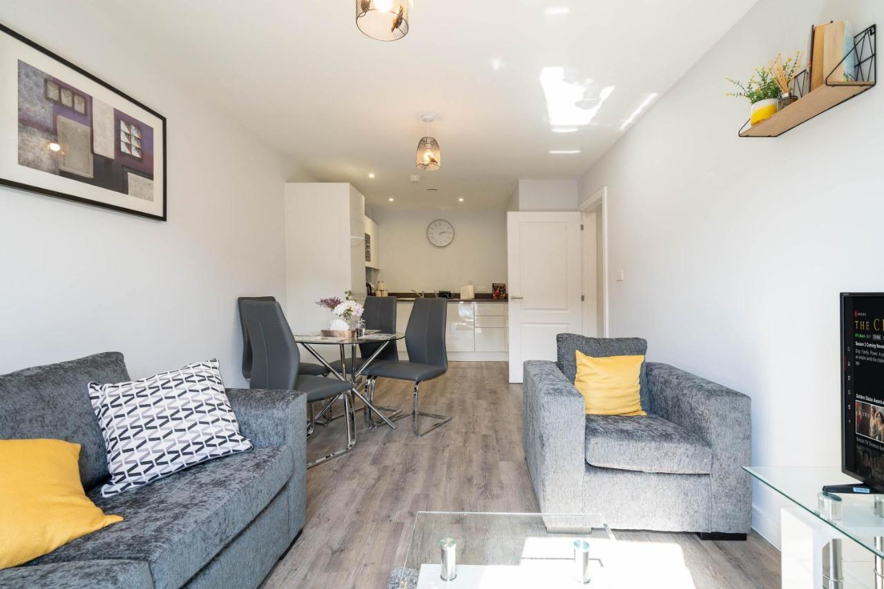 New Build - 2 Bed Snug Modern Apartment - Juliet Balcony - Roof Top Terrace - Digbeth, Birmingham City Centre - Free Netflix & Smart Tv Экстерьер фото